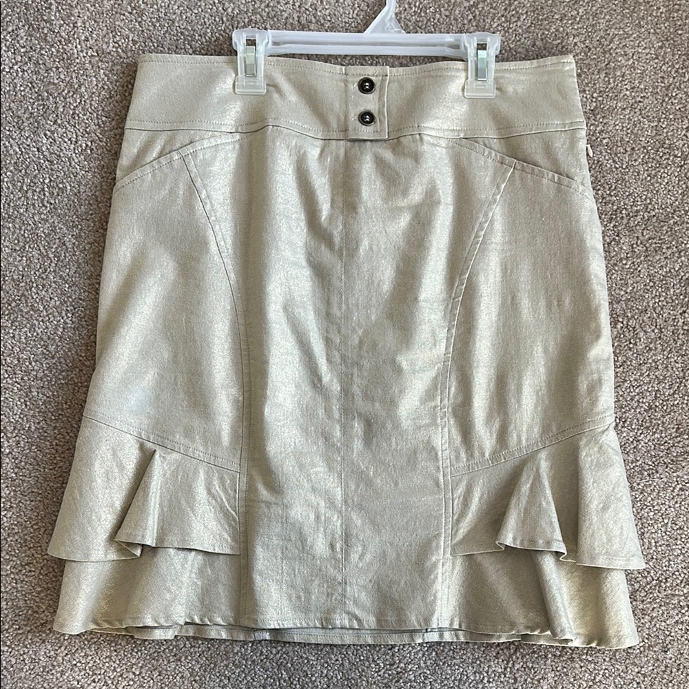 Elegant Beige Skirt